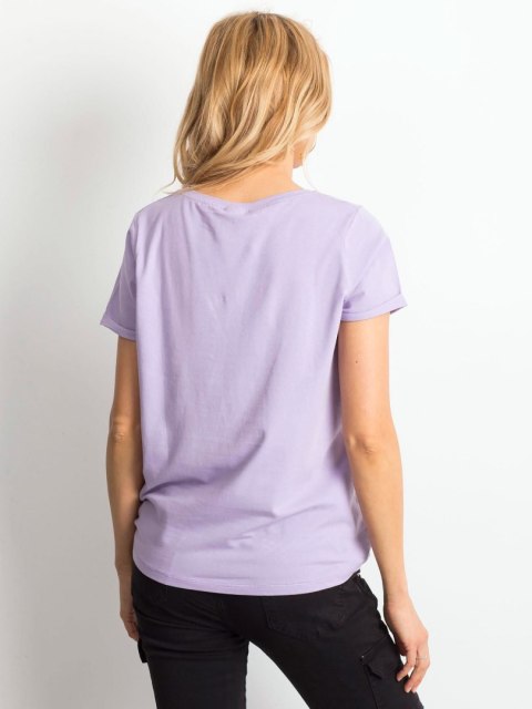 T-shirt RV-TS-4838.55P jasny fioletowy XS