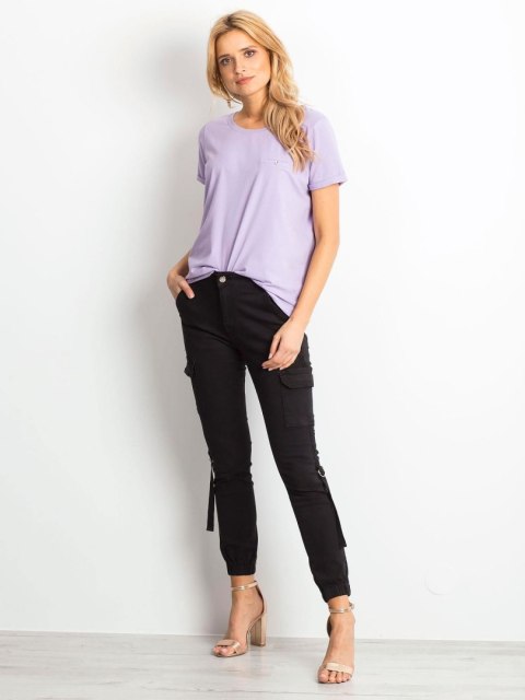 T-shirt RV-TS-4838.55P jasny fioletowy XS