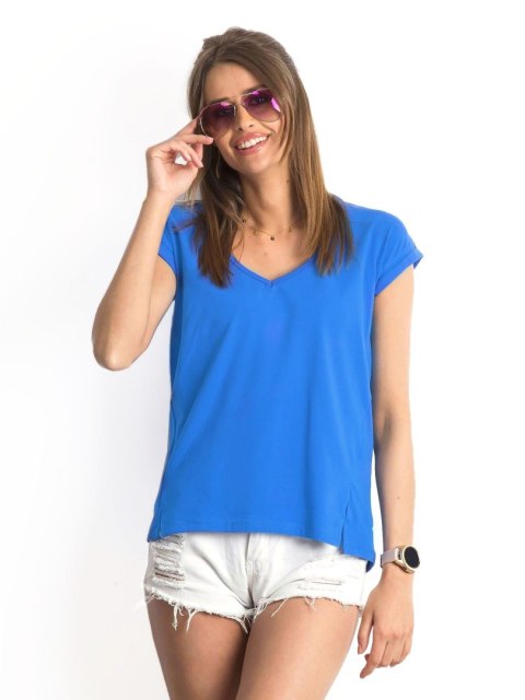 T-shirt RV-TS-4839.26P ciemny niebieski XS