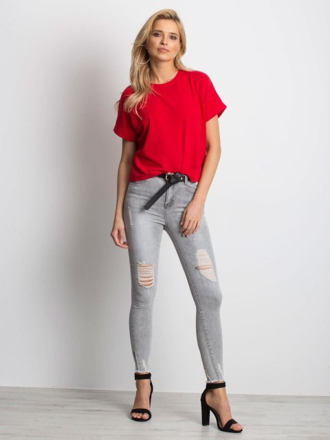 T-shirt RV-TS-4841.65P czerwony XS