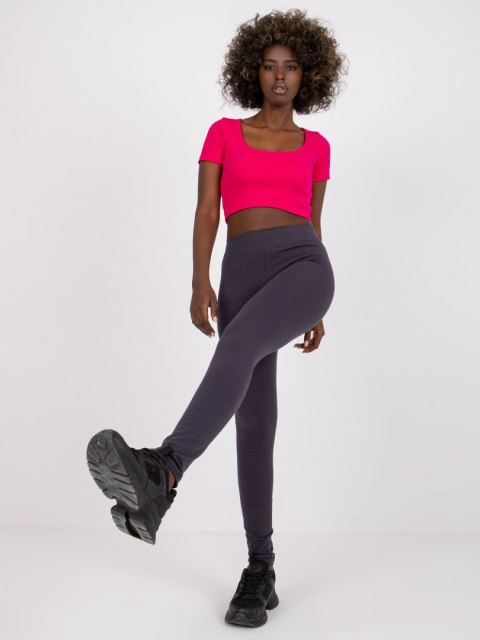 Leginsy RV-LG-2850.26P grafitowy L