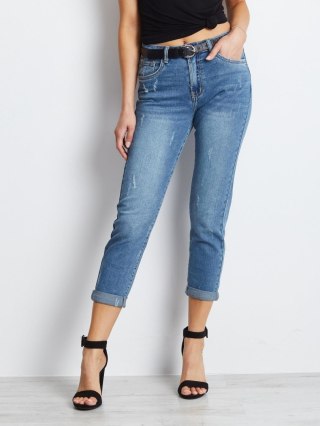 Spodnie jeans JMP-SP-6889.58P niebieski 34