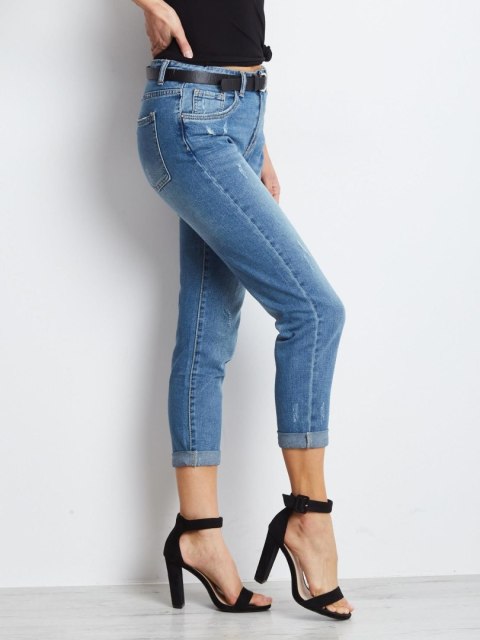 Spodnie jeans JMP-SP-6889.58P niebieski 34