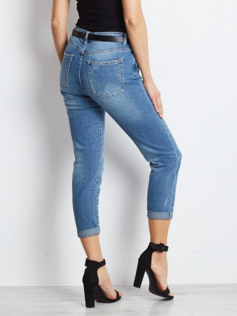 Spodnie jeans JMP-SP-6889.58P niebieski 34
