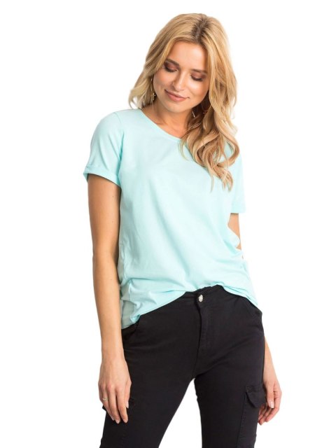 T-shirt RV-TS-4838.56P mietowy M