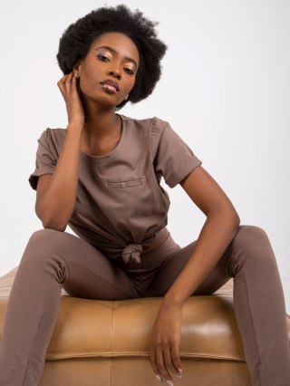 T-shirt RV-TS-4838.73P brązowy XL