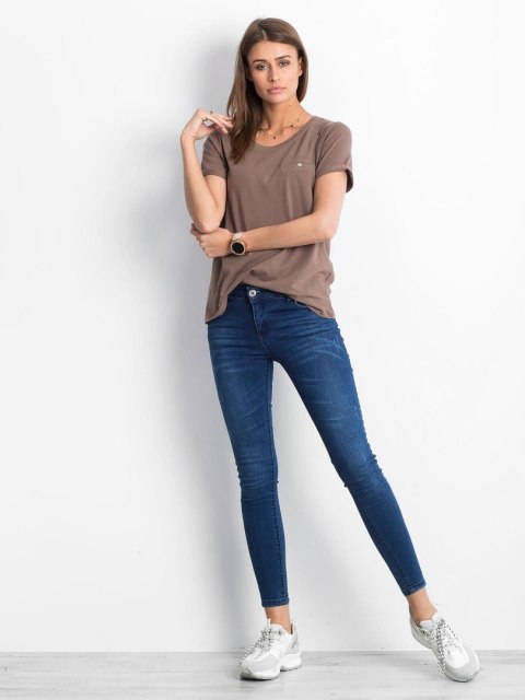 T-shirt RV-TS-4838.73P brązowy XL