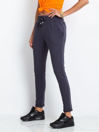 Spodnie dresowe RV-DR-3698.05X grafitowy XL