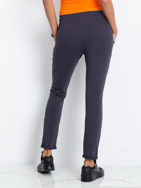 Spodnie dresowe RV-DR-3698.05X grafitowy S
