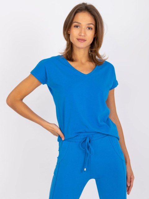 T-shirt RV-TS-4832.10P ciemny niebieski XS
