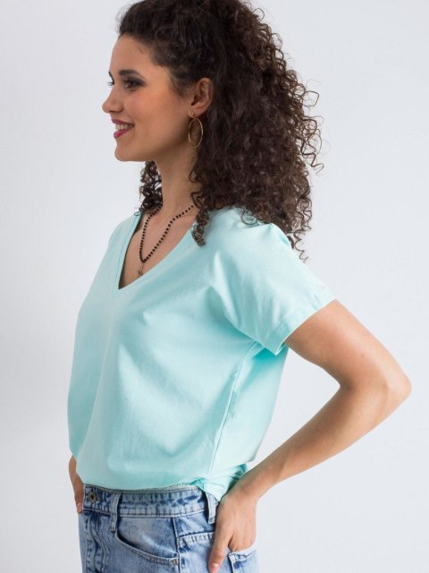 T-shirt RV-TS-4832.23P mietowy S