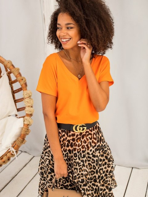 T-shirt RV-TS-4832.39P pomarańczowy L