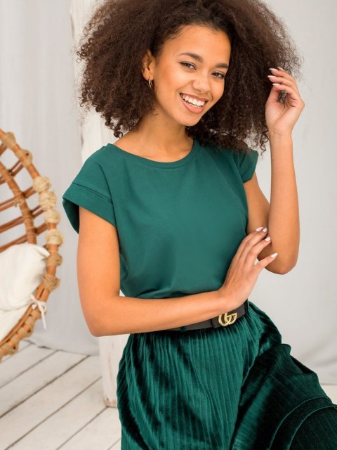 T-shirt RV-TS-4833.28P ciemny zielony L