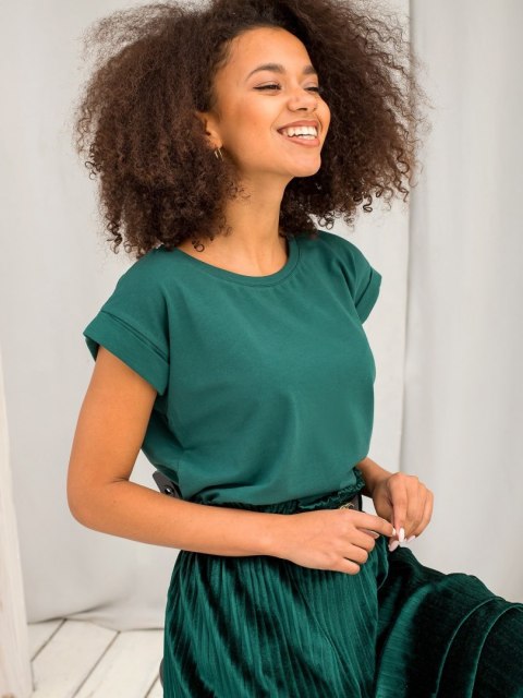 T-shirt RV-TS-4833.28P ciemny zielony M