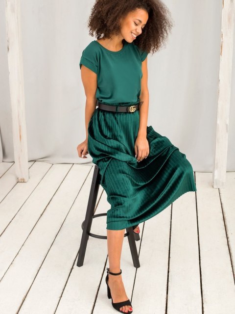 T-shirt RV-TS-4833.28P ciemny zielony M