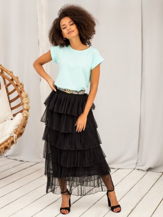 T-shirt RV-TS-4833.70P mietowy S