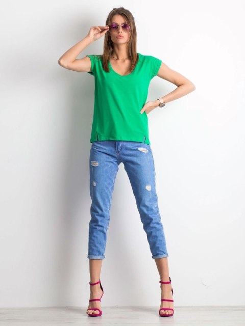 T-shirt RV-TS-4839.12P zielony XS