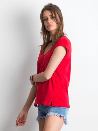 T-shirt RV-TS-4839.42P czerwony XS