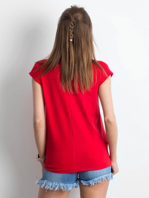 T-shirt RV-TS-4839.42P czerwony XS