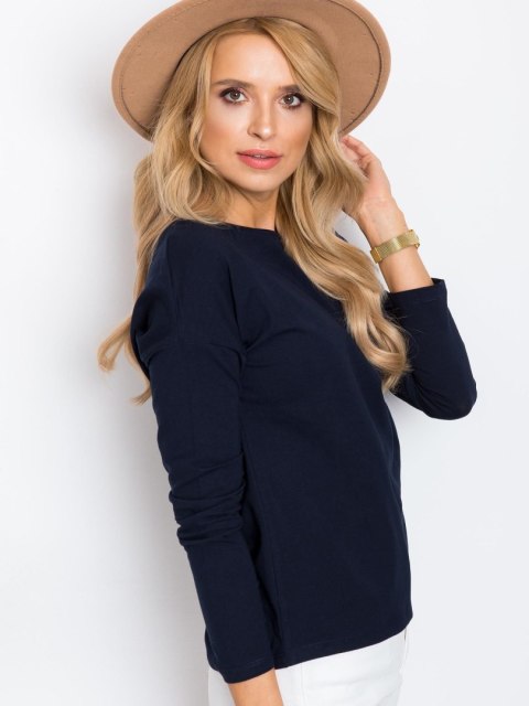 Bluzka RV-BZ-5121.28P granatowy M