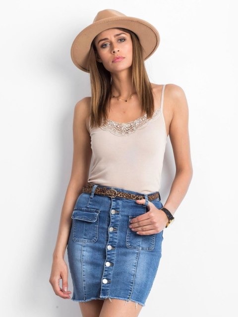 Spódnica JMP-SD-CK1861.32P niebieski 34