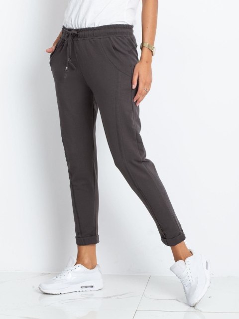 Spodnie dresowe RV-DR-3589.08X ciemny khaki XL