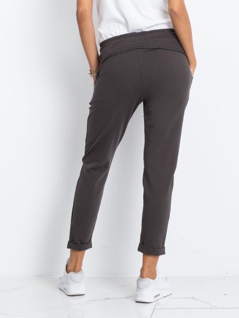 Spodnie dresowe RV-DR-3589.08X ciemny khaki M