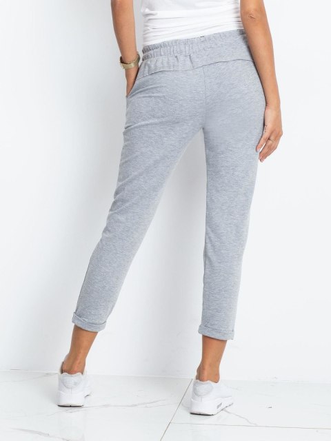 Spodnie dresowe RV-DR-3589.09X szary M