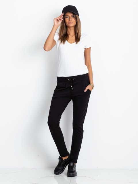 Spodnie dresowe RV-DR-3698.07X czarny L