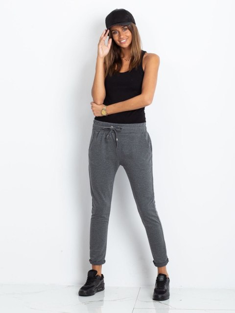 Spodnie dresowe RV-DR-3698.09X ciemny szary L