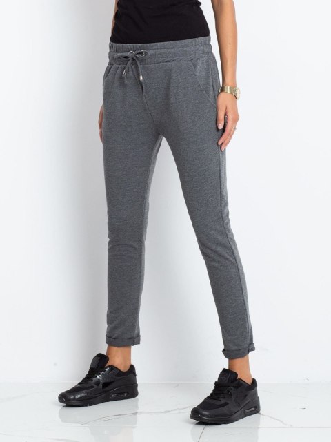 Spodnie dresowe RV-DR-3698.09X ciemny szary M