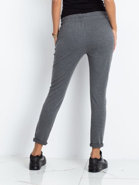 Spodnie dresowe RV-DR-3698.09X ciemny szary M