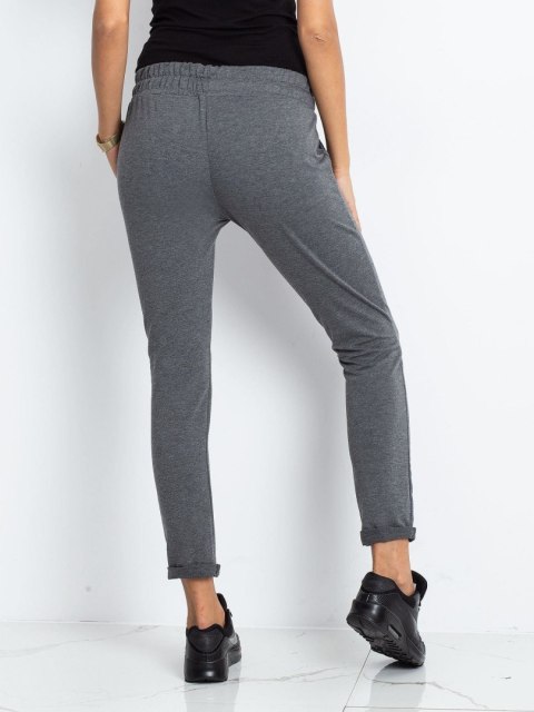 Spodnie dresowe RV-DR-3698.09X ciemny szary M