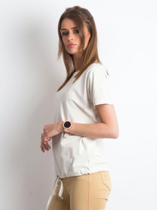 T-shirt RV-TS-4834.88P jasny beżowy XS