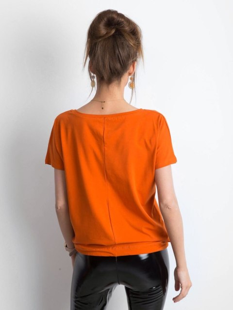 T-shirt RV-TS-4834.92P ciemny pomarańczowy S