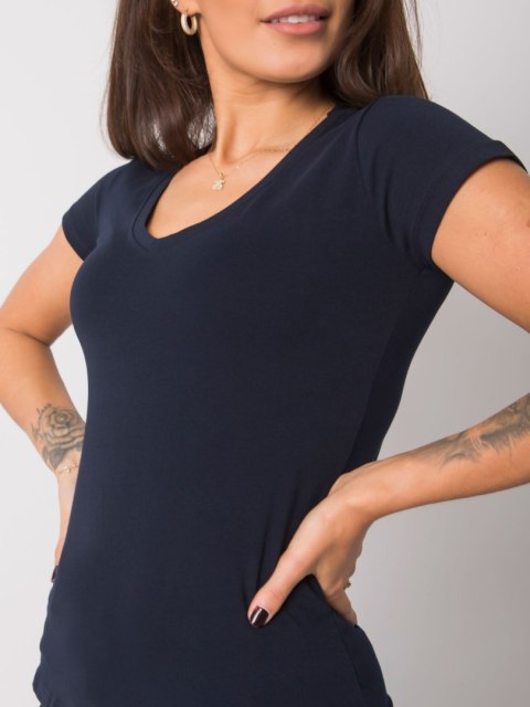 T-shirt RV-TS-4837.24P granatowy S