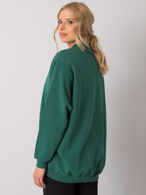 Bluza RV-BL-5185.90P ciemny zielony S/M
