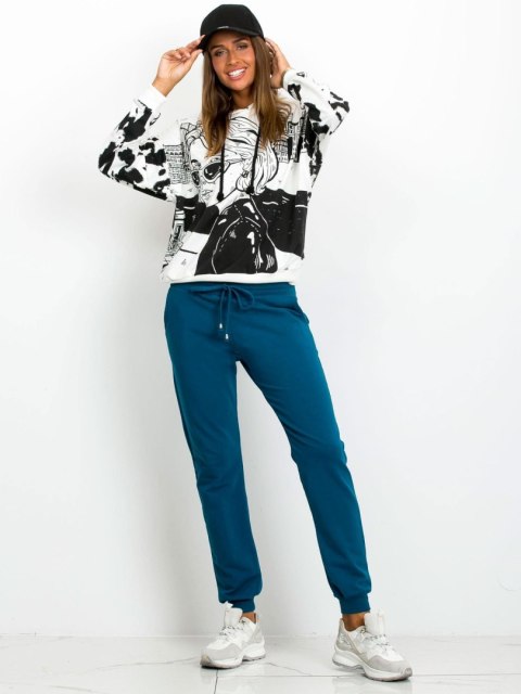 Spodnie dresowe RV-DR-5040.05X morski XS