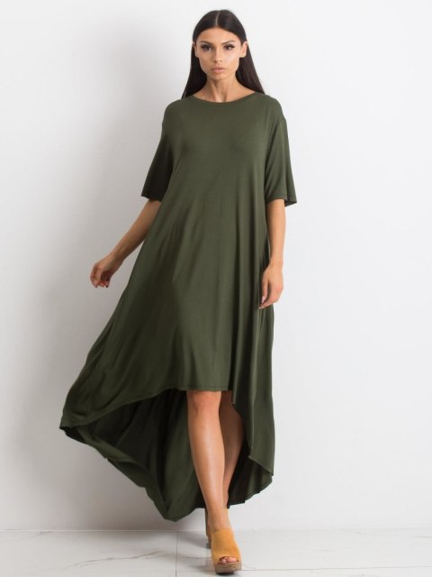 Sukienka RV-SK-4889.07X khaki S/M