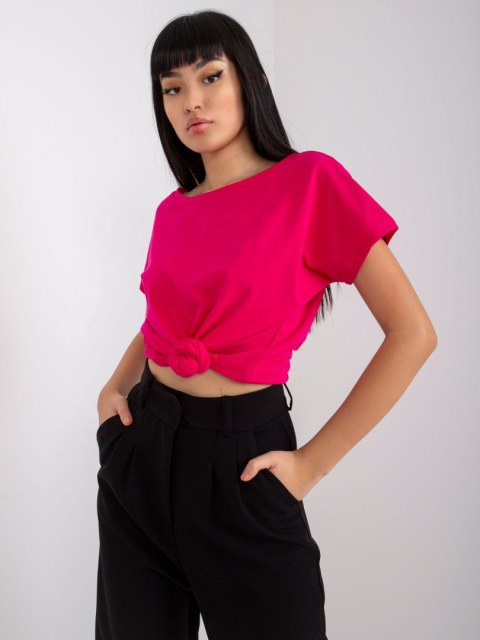T-shirt RV-TS-4662.03X fuksjowy XL
