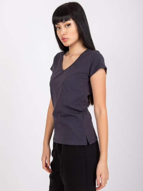 T-shirt RV-TS-4837.30P grafitowy XL