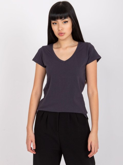 T-shirt RV-TS-4837.30P grafitowy XL