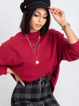Bluza RV-BL-5185.87P bordowy S/M
