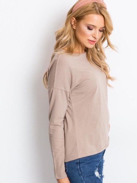 Bluzka RV-BZ-5121.23P ciemny bezowy M