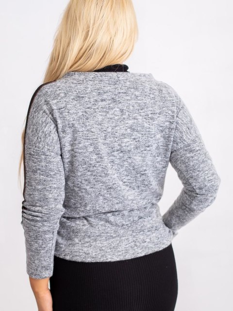 Bluzka RV-BZ-5138.66P szary one size XL/2XL Bluzka RV-BZ-5138.66P szary one size XL/2XL