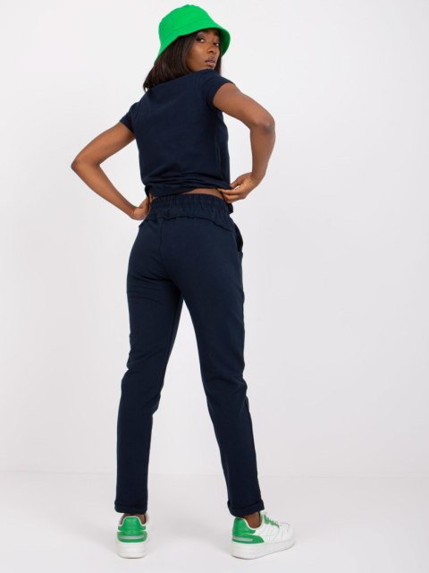 Spodnie dresowe RV-DR-3589.05X granatowy L