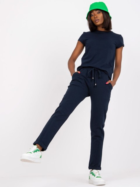 Spodnie dresowe RV-DR-3589.05X granatowy S