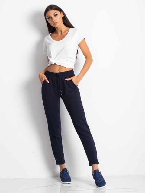 Spodnie dresowe RV-DR-3589.05X granatowy S