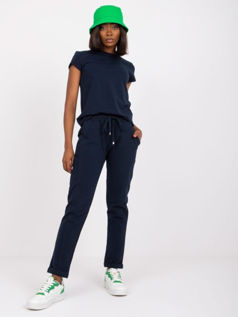 Spodnie dresowe RV-DR-3589.05X granatowy S