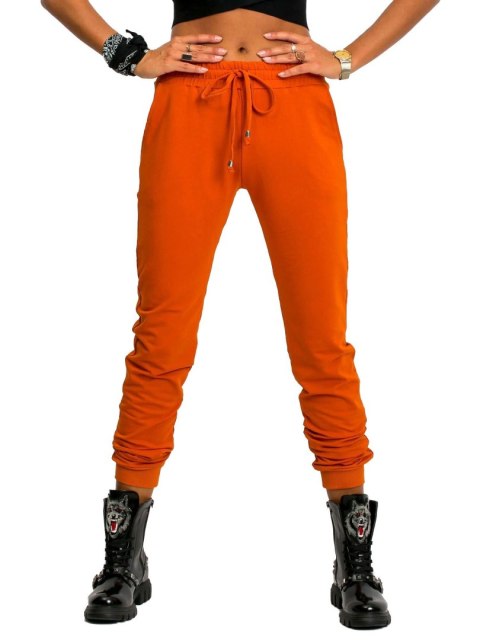 Spodnie dresowe RV-DR-5040.07X ciemny pomarańczowy XS